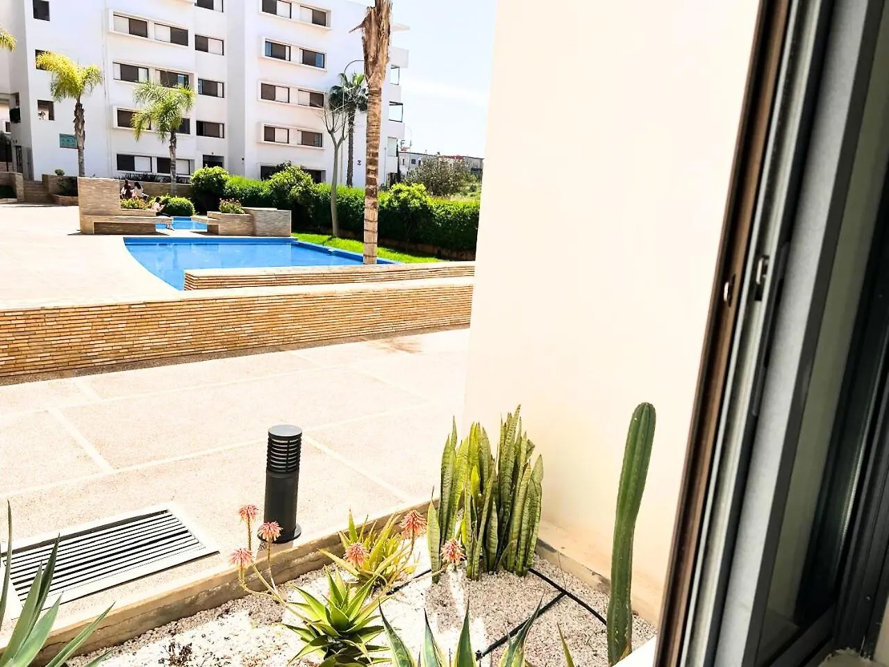 Agadir Bay Bel Appartement Vue Piscine A 5 Min De La Plage 0*,